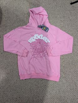 OG Web Pink Sp5der Hoodie