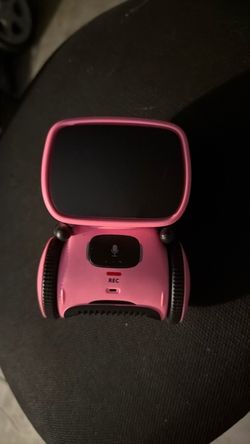 Pink Interactive Kids Robot Toy