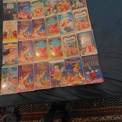 OLD DISNEY VCR TAPES 