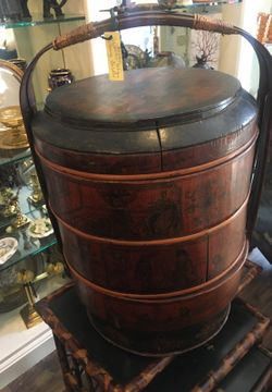 Bamboo Wooden Wedding Basket...