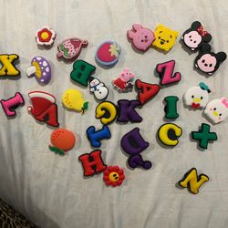 CROCS CHARMS what’s left!!b