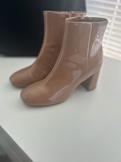 light brown boots