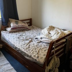 Free Bed And Tv Stand