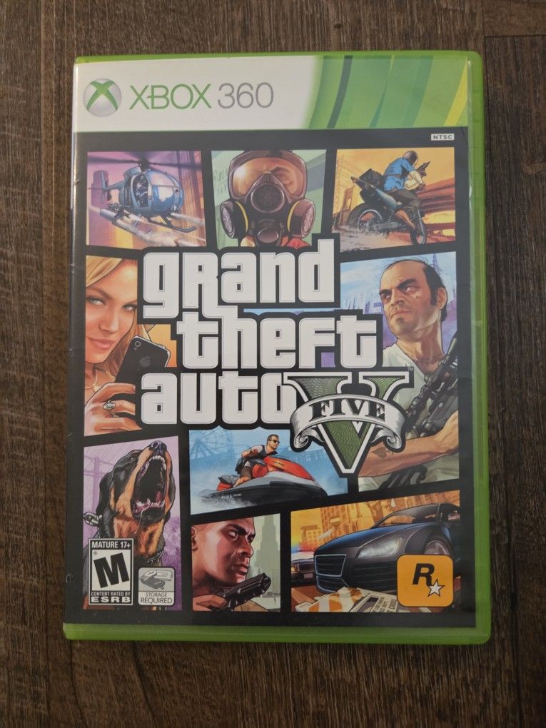 Gta 5 Grand Theft Auto 5 1.251.251 Xbox 360