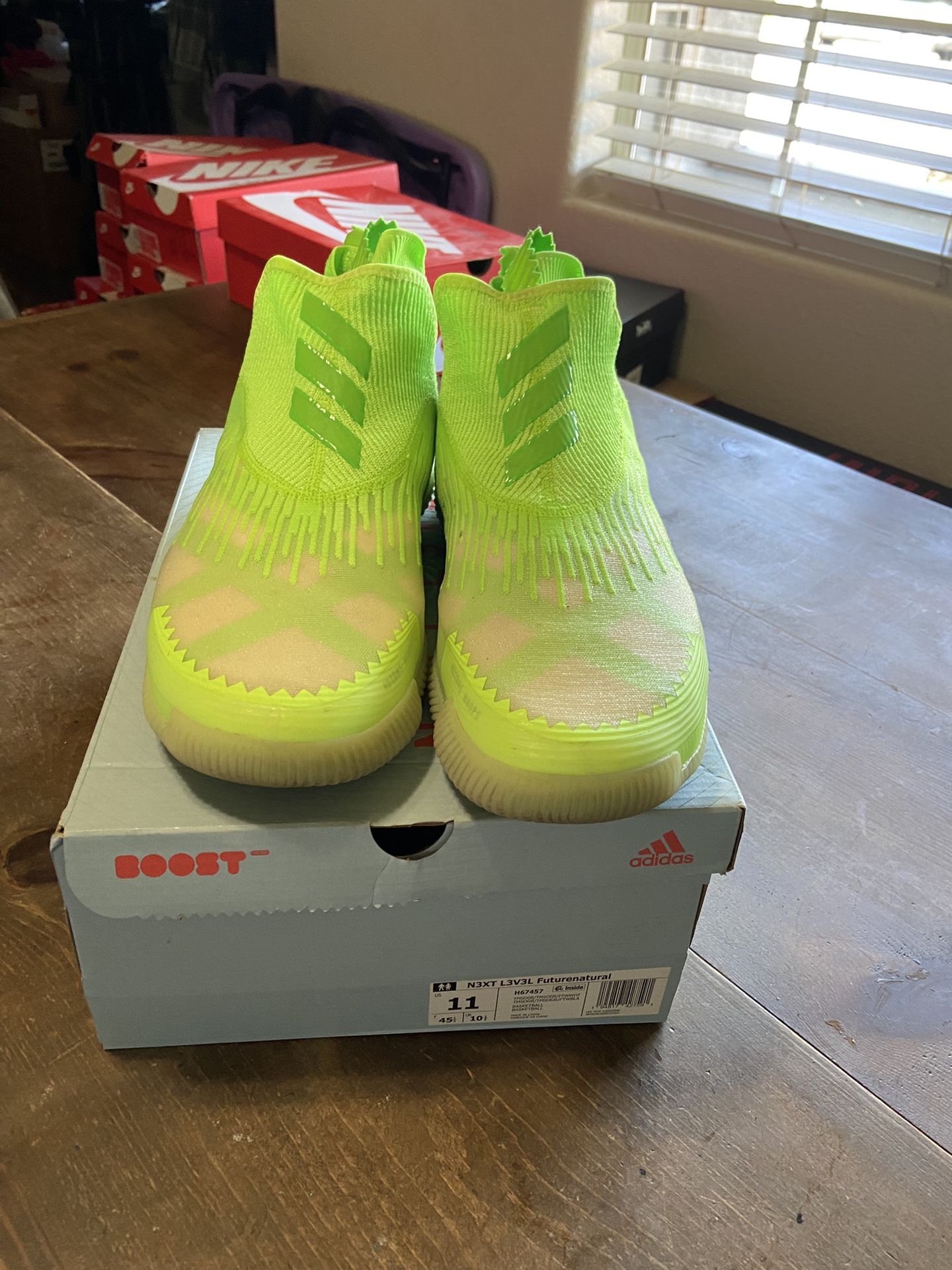 Lime Green Adidas Men’s