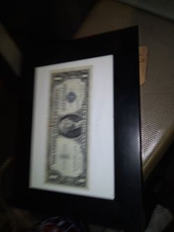 1957 Blue seal dollar bill serial #C(contact info removed)5A