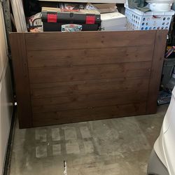 Table Top Dark Brown Planks, Wood