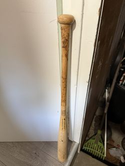 Adult M^ Powered Baseball Co Wood Baseball Bat $10