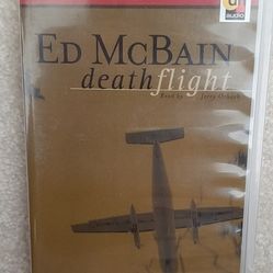 Ed McBain "Death Flight" mystery audio tape