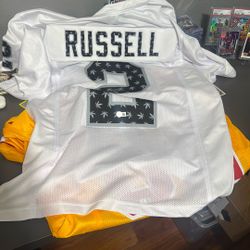 JaMarcus Russell Oakland Raiders Signed Football Jersey (Beckett Authenticated)