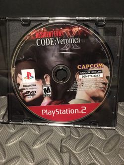 Resident Evil Code Veronica Ps2 
