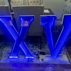 Light Up Number Set For A Quince 3ft Tall