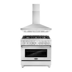 LUXURY KITCHEN APPLIANCES - New Open Box RANGE OVEN COOKTOP HOOD 