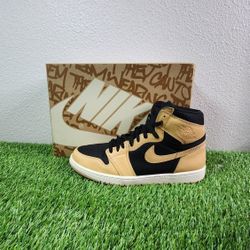 Air Jordan 1 OG High Retro Heirloom Vachetta Tan 555088-202 Men's Size 11.5 