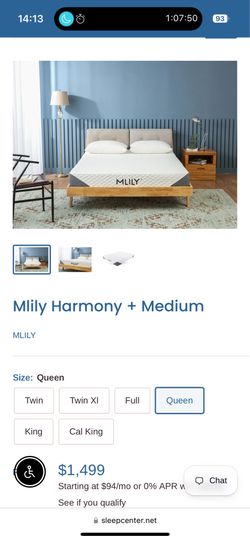 Queen size Mlily mattress