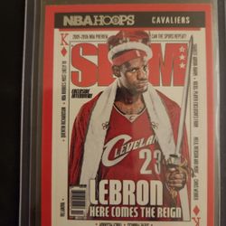 Lebron James Slam Nba Hoops 