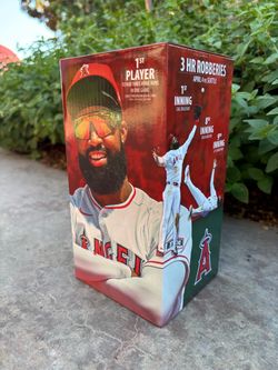 ANGELS JO ADELL HOMERUN ROBBERY BOBBLEHEAD SGA 9/16/26 BRAND NEW!