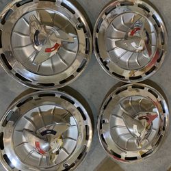 1962 Chevy Impala Hubcaps 