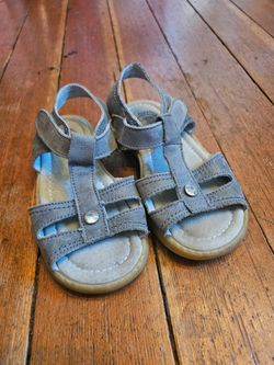 Livie and Luca Blue Suede Sandles