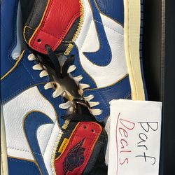 Jordan 1 Retro High X LA Union Storm Blue