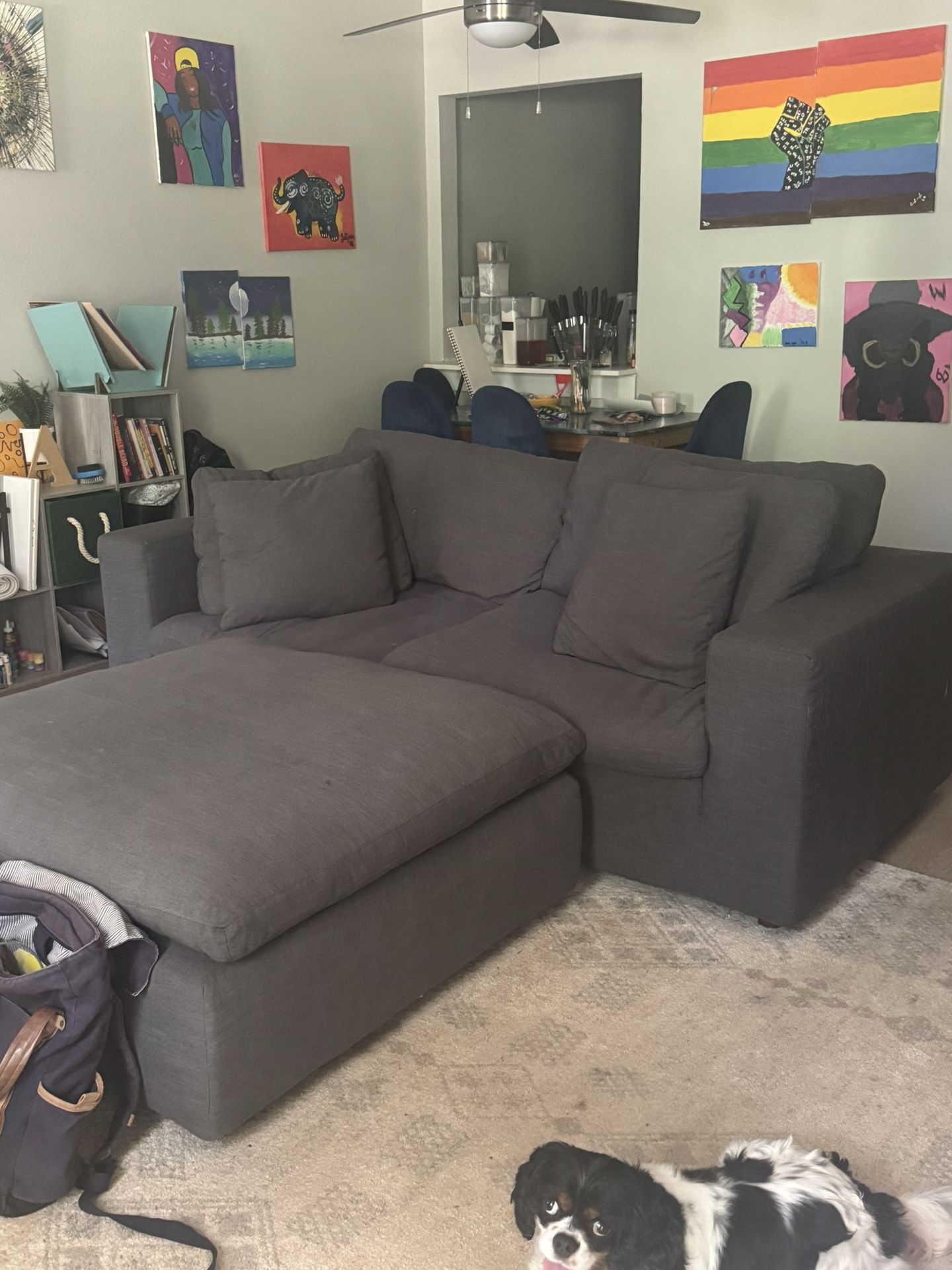 Sofa For Sale! Perfect For Apartment Or Small Living Room. ☺️☺️