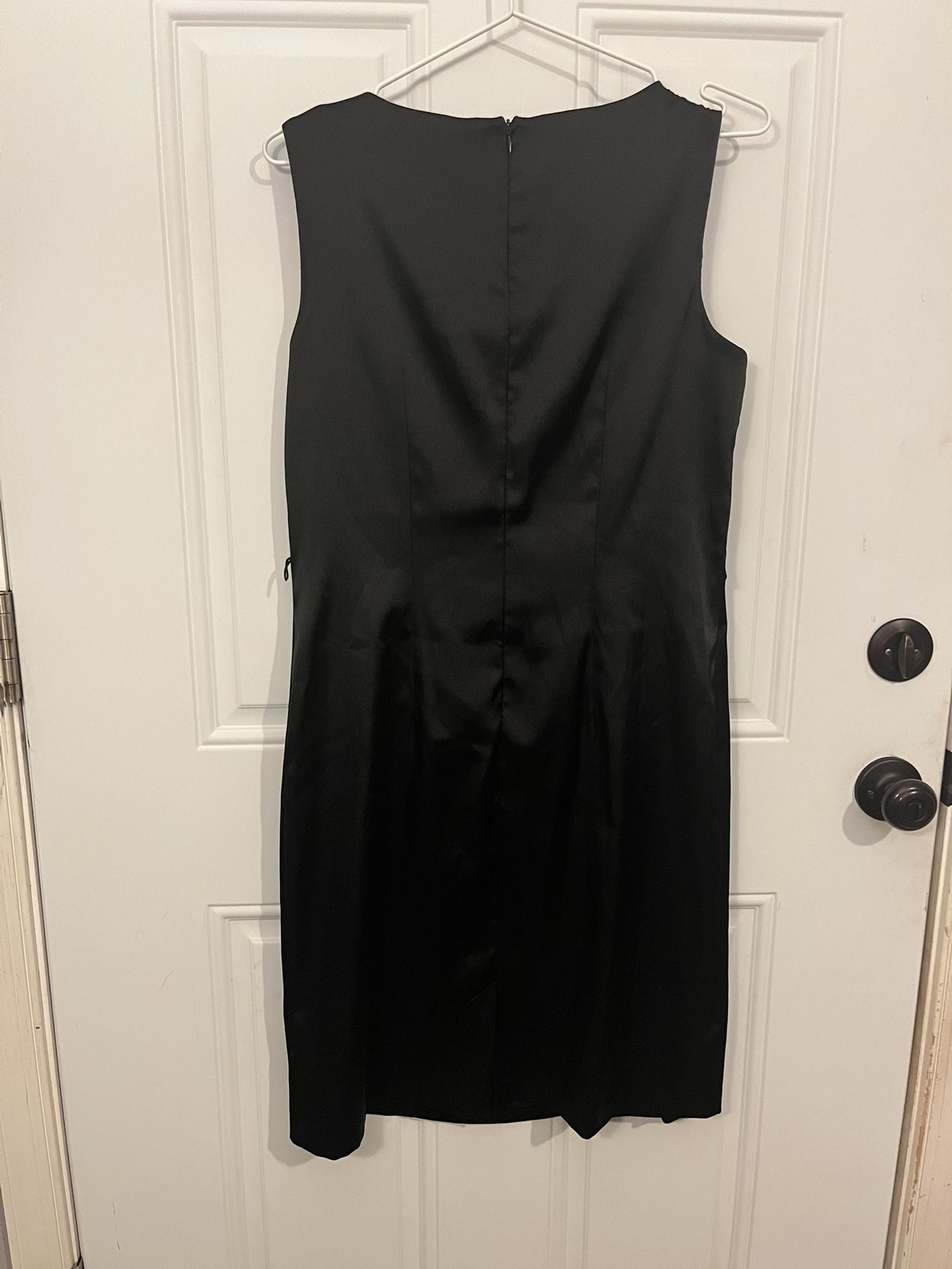 Dressbarn Size 10 Sleeveless Black Dress