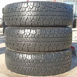 265/75/16 Bfgoodrich Rugged Terrain 140$