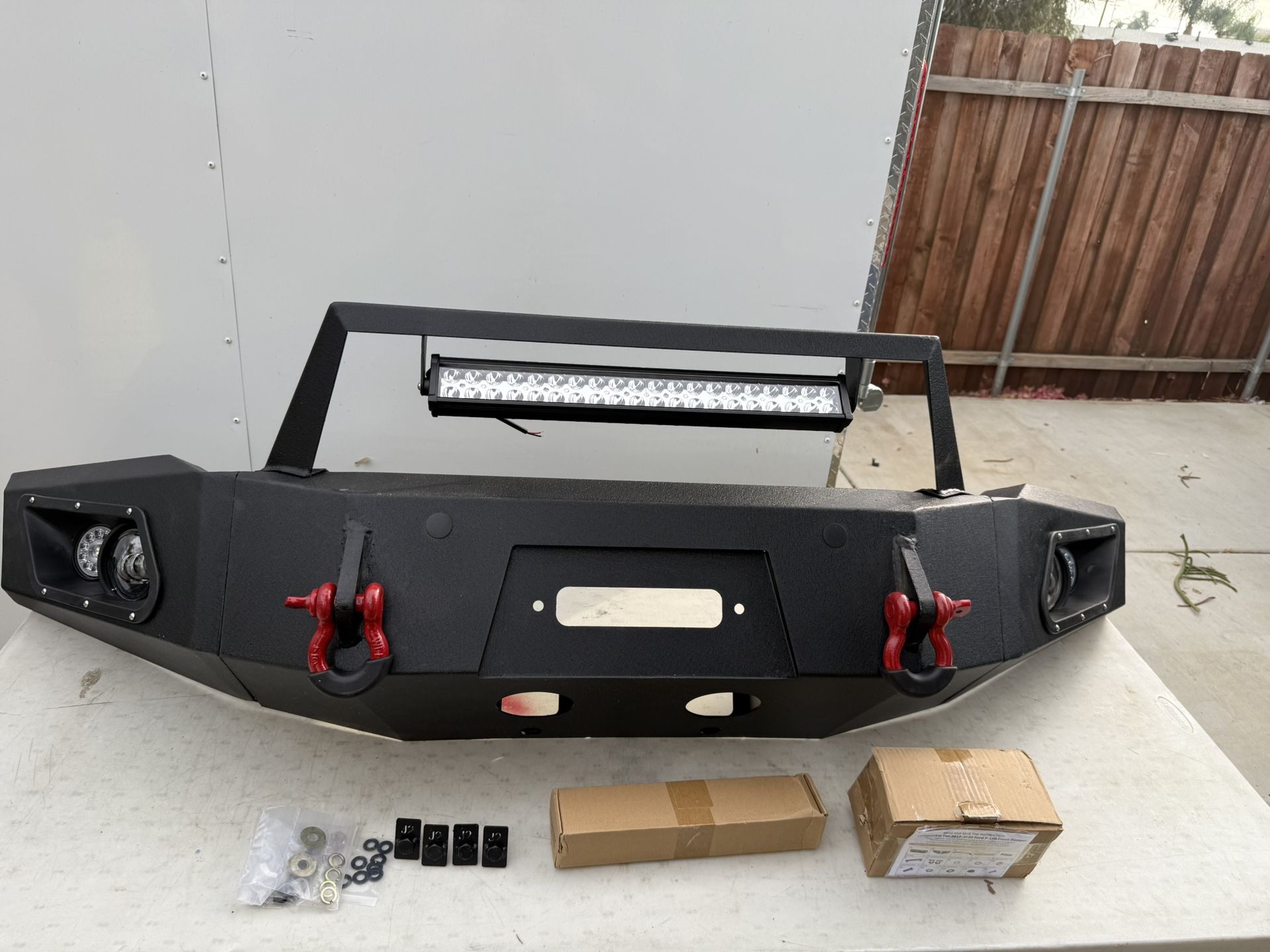 2018–2020 Ford F-150 Steel Rear Bumper