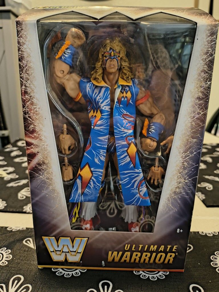 Ultimate Warrior WrestleMania 12 Ringside Exclusive Elite