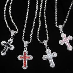 cross necklace pandent with chain