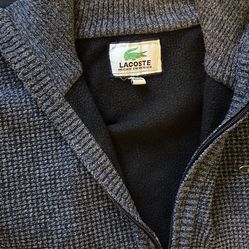 Lacoste gray jacket