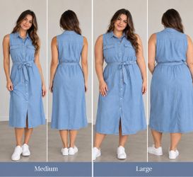 NEW DRESS SMALL & LARGE