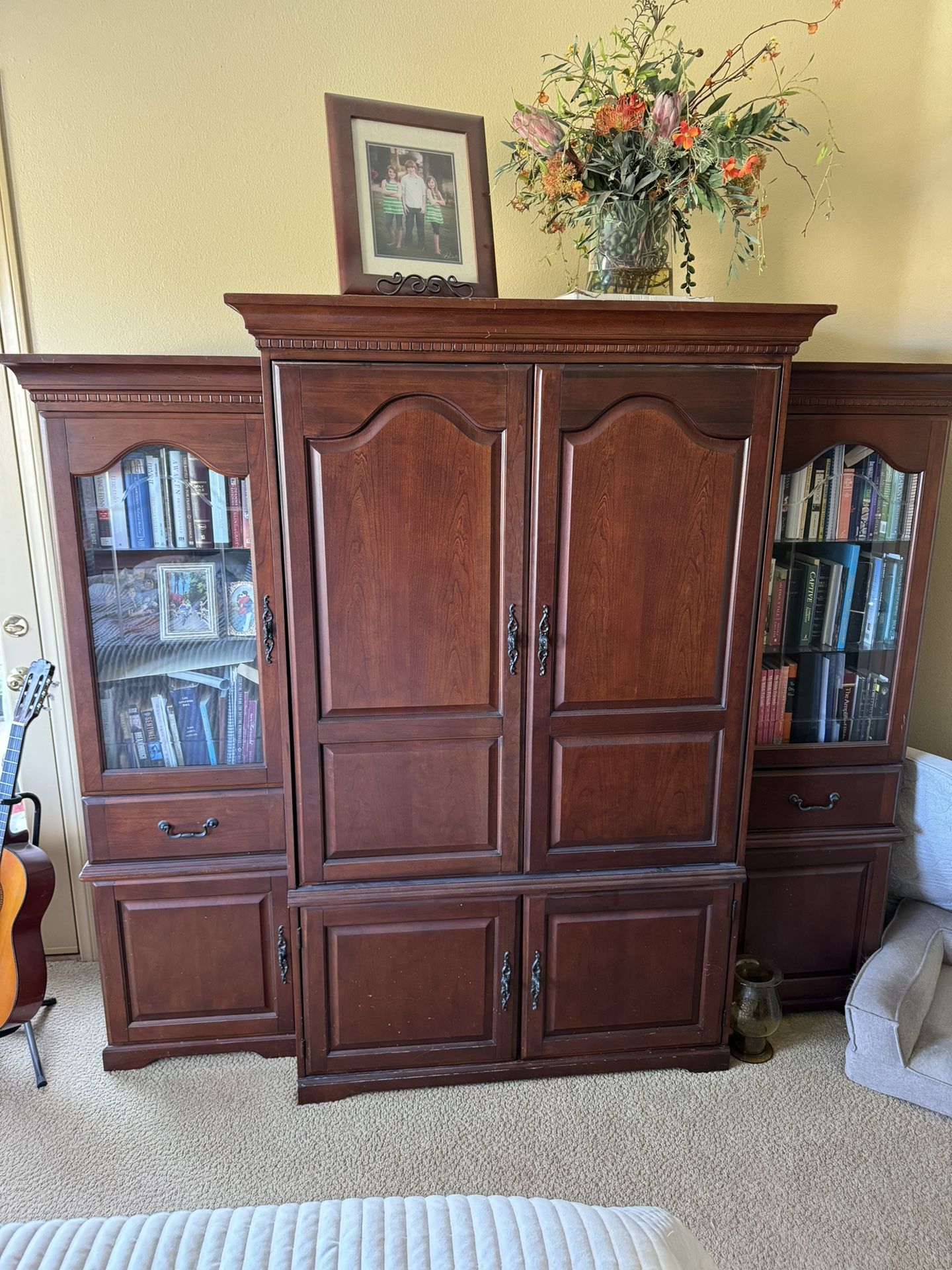 Wood Entertainment Center