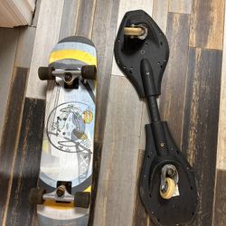 Skate Board And Ripstik