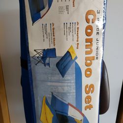 Tent In A Bag Set -  Sleeping Bag, Tent  And A Chair
