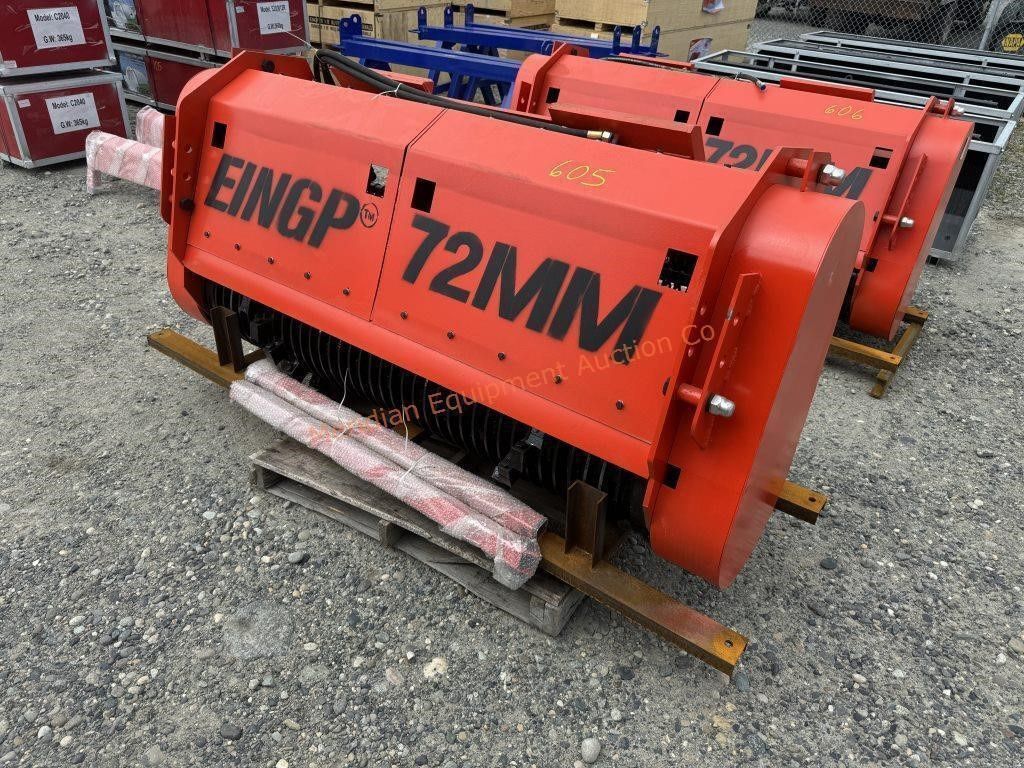 Skid Steer Brush and Tree 60” Drum Mulcher