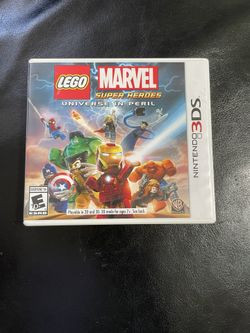 Lego Marvel Superheroes Universe In Peril 3DS Game
