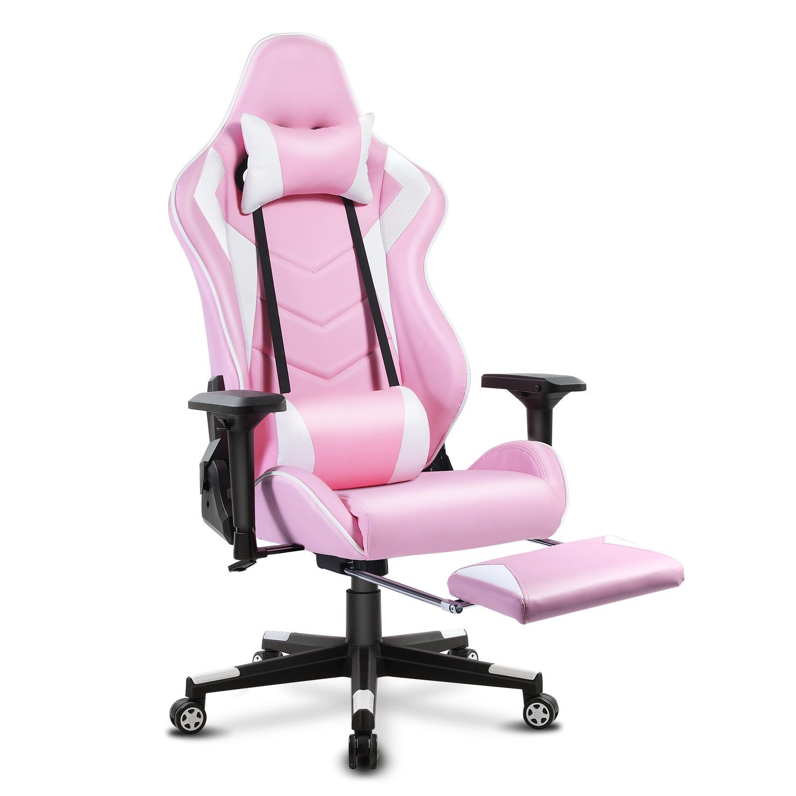 Ergonomic Reclining Gaming Chair – Adjustable Office Computer Desk Chair with Footrest