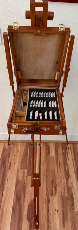 Wooden Easel Painting Drawing Portable