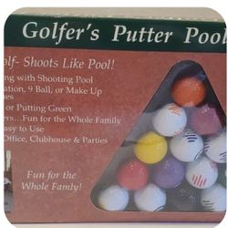 GOLFERS PUTTER POOL VINTAGE  
