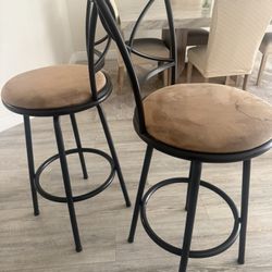 Bar stools - Tan