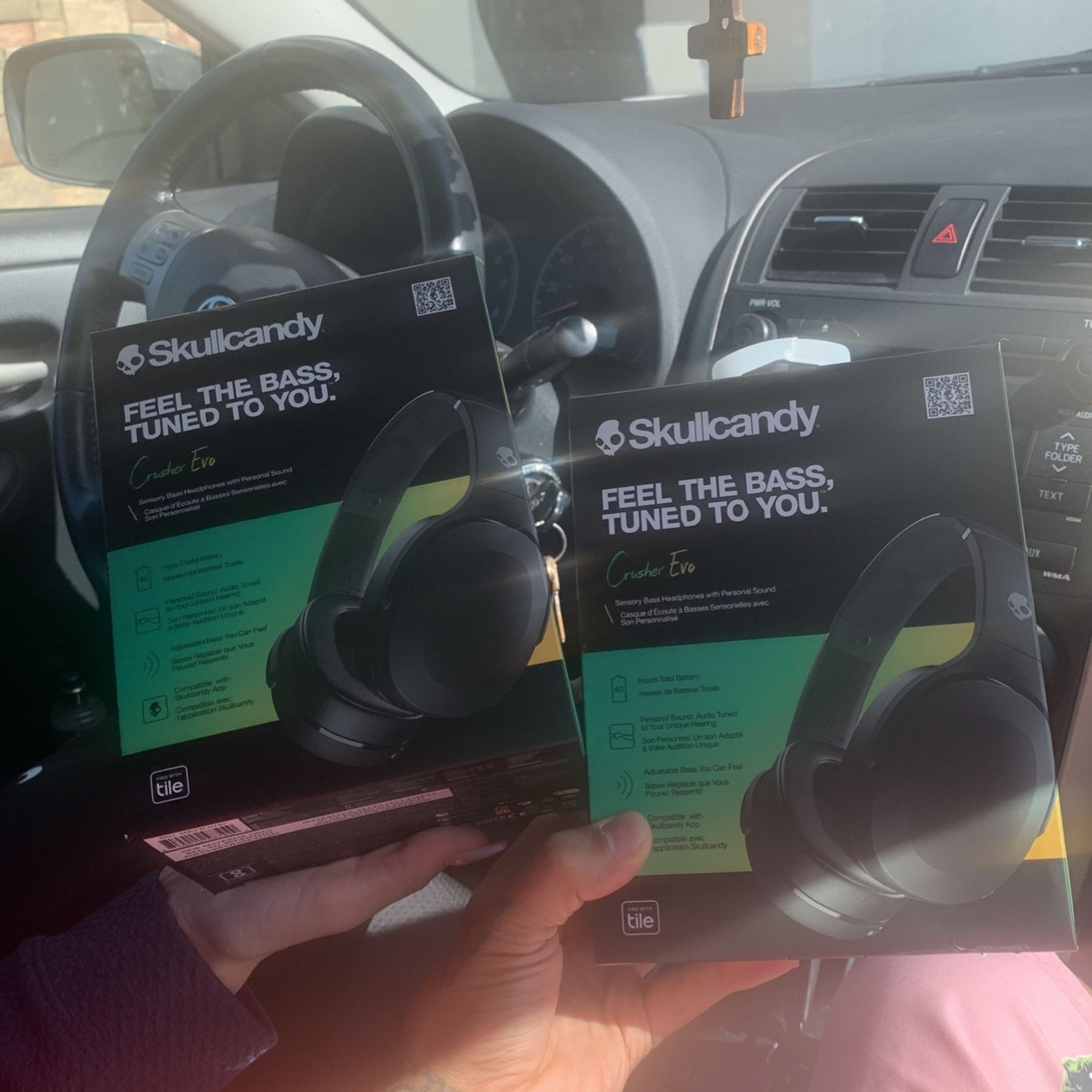 Brand New Skull candy Crusher Evo Headphones 