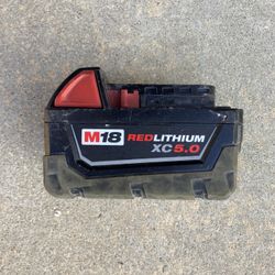 Milwaukee M18 XC 5.0 Battery 