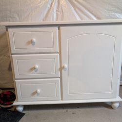White Kids Dresser 
