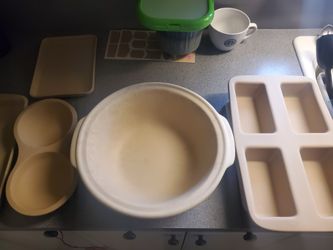 Pampered Chef 5 Piece Stoneware 