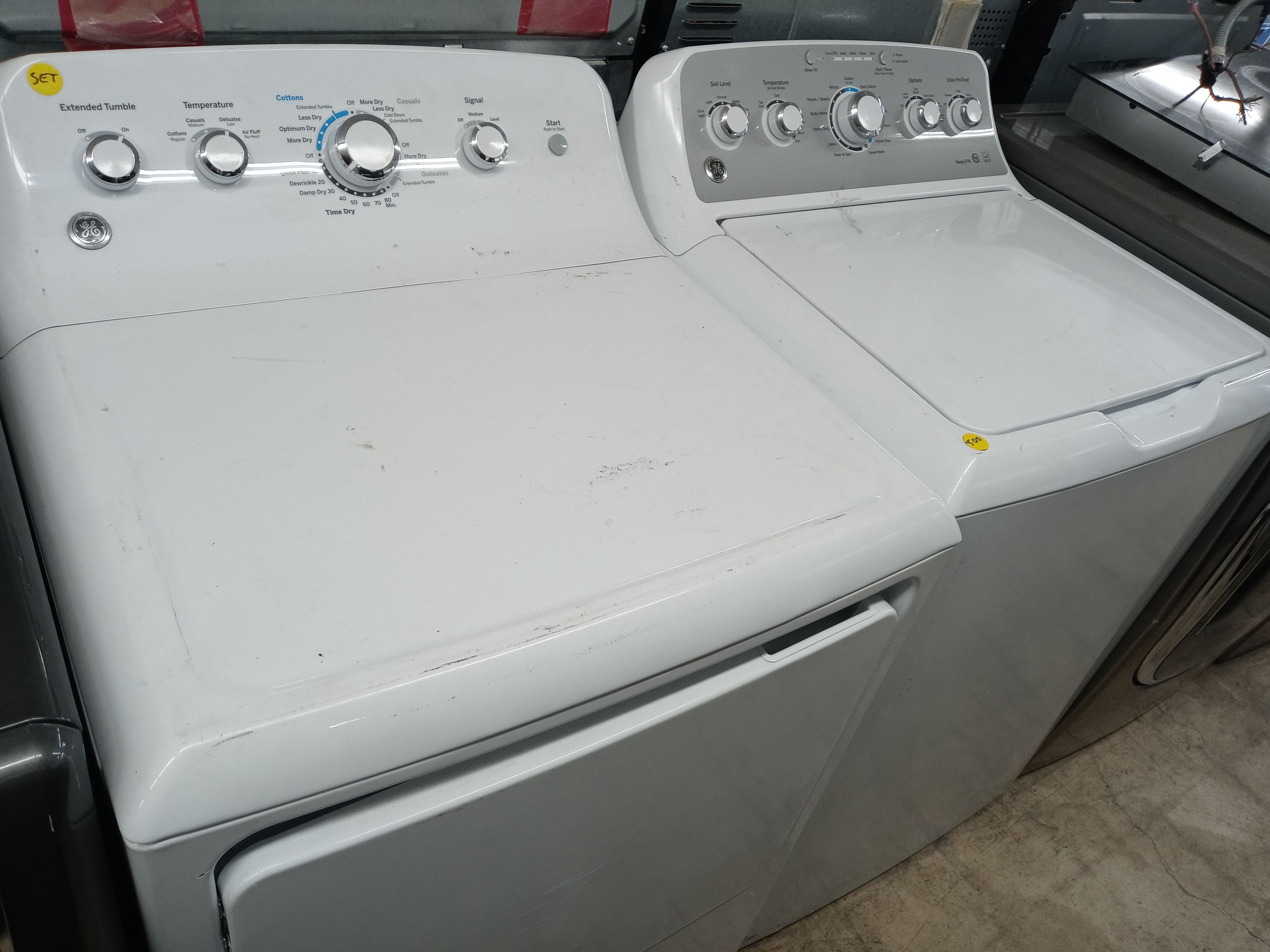 GE top load washer and dryer set - Free delivery