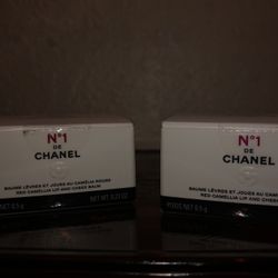 Brand NEW! 🔲    CHANEL Lip & Cheek Balm - Berry Boost & Healthy Pink (((PENDING PICK UP TODAY)))