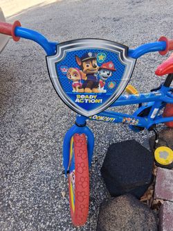 Paw Patrol Character Bicycle 