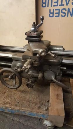 Metal Lathe South Bend Bed Length 4-1/2 Ft Catalog Number 677R