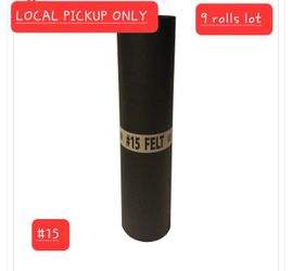 ➿️ Tarco Asphalt Roofing Felt, #15, 36-In. x 144-Ft. Roll 👉9 Rolls👈